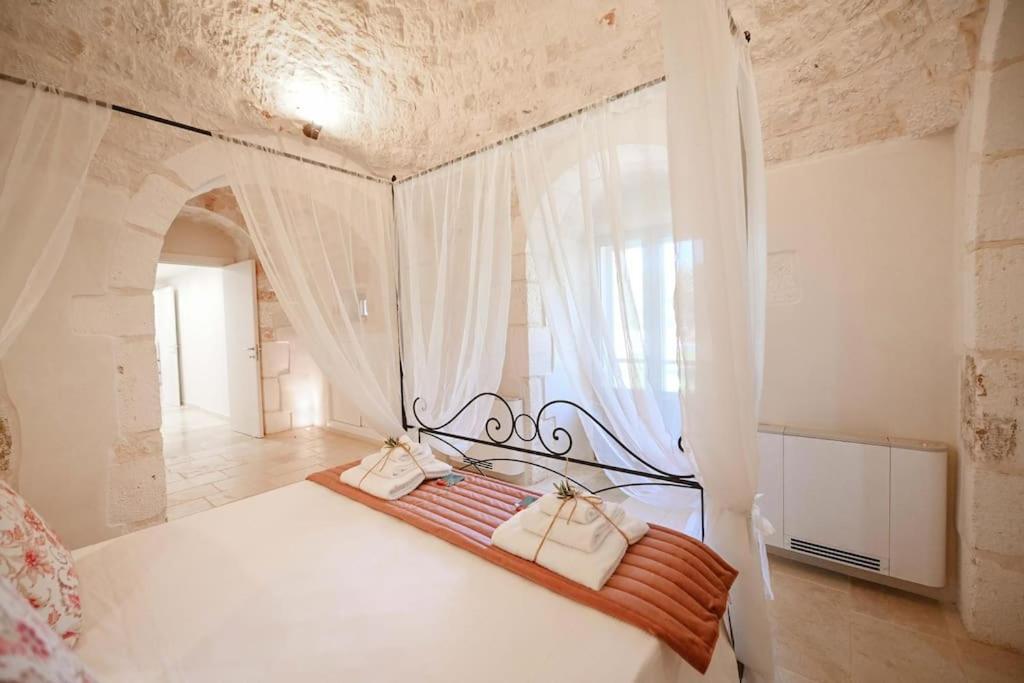 New Trulli Eden 101 With Private Pool And Jacuzzi Villa San Michele Salentino Eksteriør bilde